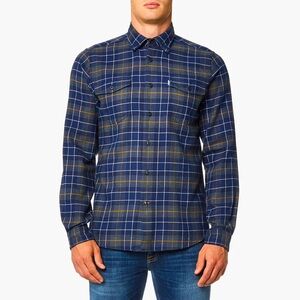 Barbour Men's Keel Check Shirt - Size M (EUC)